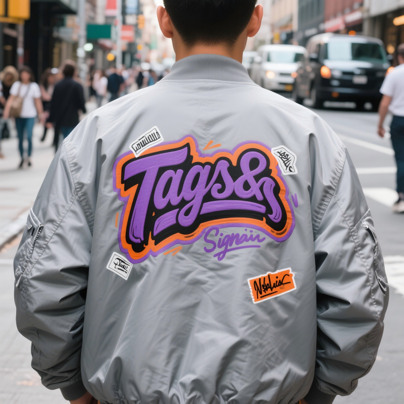 TTgarment Men's Fashion Wear Customize Satin Silk Bomber Jacket SKBJ028