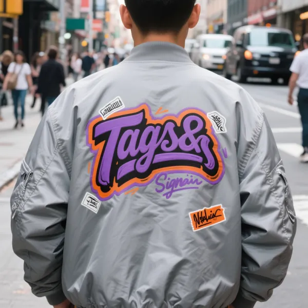 TTgarment Men's Fashion Wear Customize Satin Silk Bomber Jacket SKBJ028