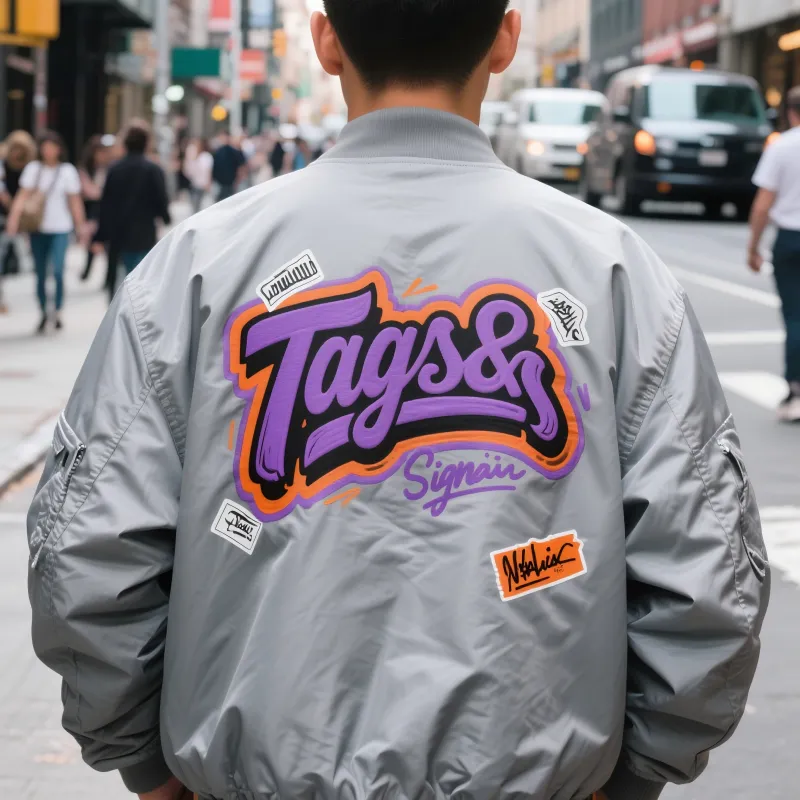 TTgarment Men's Fashion Wear Customize Satin Silk Bomber Jacket SKBJ028