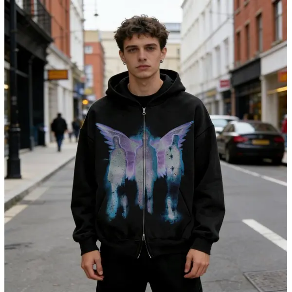 TTgarment Gothic Streetwear Hoodies for Printing Custom Logo GSH002