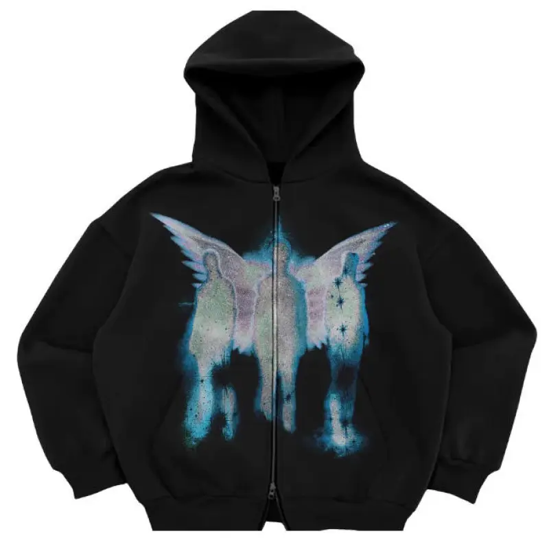 TTgarment Gothic Streetwear Hoodies for Printing Custom Logo GSH002