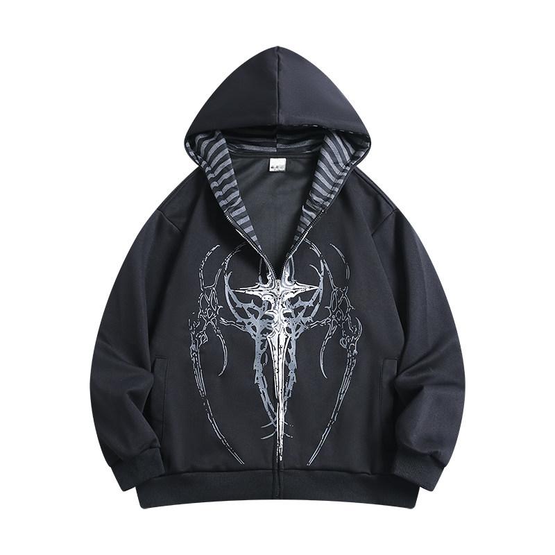 TTgarment Gothic Streetwear Hoodies for Printing Custom Logo GSH007