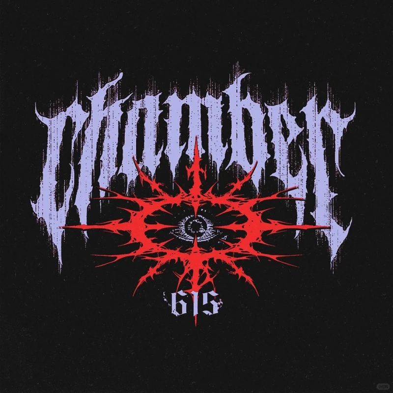 TTgarment Gothic Streetwear Hoodies for Printing Custom Logo GSH009