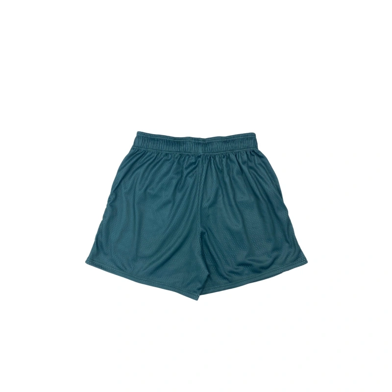 TTgarment  High-street style color-blocked printed mesh athletic shorts, loose and casual five-quarter length pants    U446