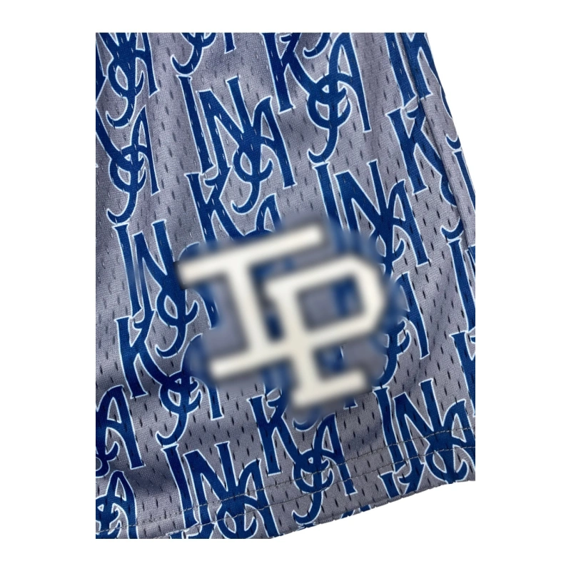 TTgarment  All-over color-blocked mesh shorts, breathable fitness basketball casual pants    U447