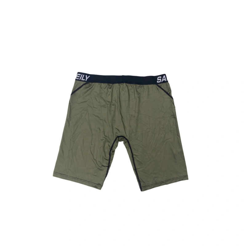 TTgarment  Army Green Print Men's Boxer Briefs, Elastic and Comfortable Mid-Rise Sports Briefs  TF084