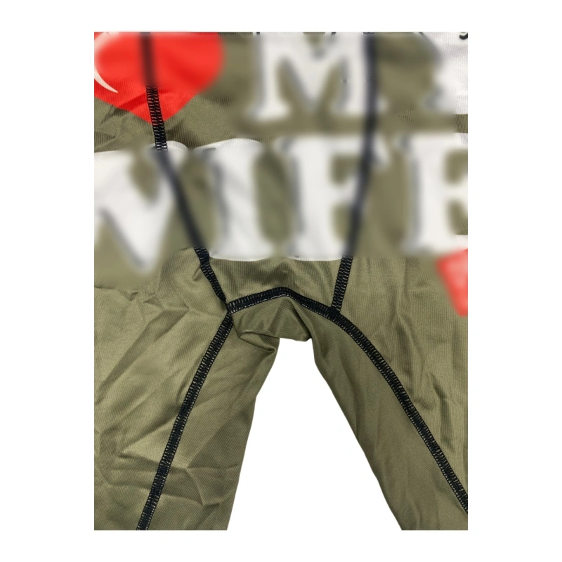 TTgarment  Army Green Print Men's Boxer Briefs, Elastic and Comfortable Mid-Rise Sports Briefs  TF084