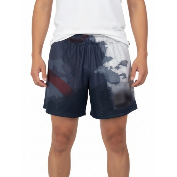TTgarment  American-style camouflage gradient mesh athletic shorts, breathable, loose-fitting, casual basketball shorts.  U445
