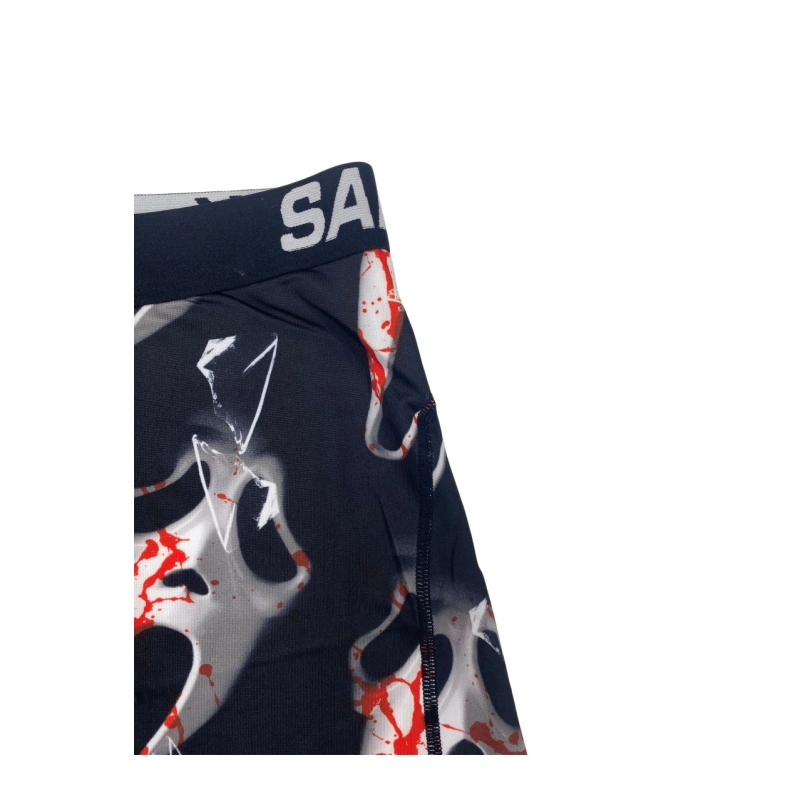 TTgarment  Dark-style printed men's boxer briefs, unique, breathable, mid-rise athletic shorts   TF085