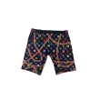 TTgarment  Men's swim trunks with colorful chain print, quick-drying, stretchy, mid-rise, boxer briefs  TF086