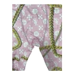 TTgarment  Pink floral chain men's boxer briefs, unique and breathable sports swim trunks  TF087