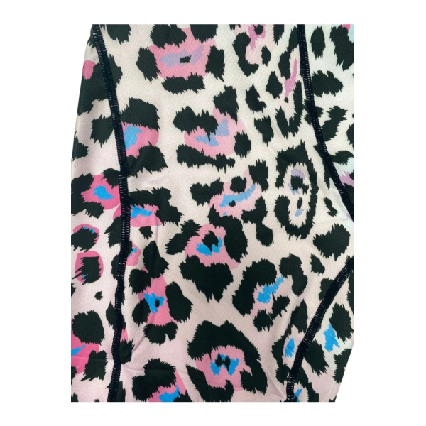 TTgarment Gradient leopard print men's swim trunks, ice silk quick-drying breathable sports boxer shorts  TF088