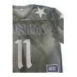 TTgarment  Green summer American style mesh V-neck cropped T-shirt, street style printed hot girl top  T1211