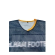 TTgarment  Summer Blue Mesh V-Neck Short-Sleeve T-Shirt with Cartoon Print  T1212