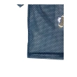 TTgarment  Summer Blue Mesh V-Neck Short-Sleeve T-Shirt with Cartoon Print  T1212