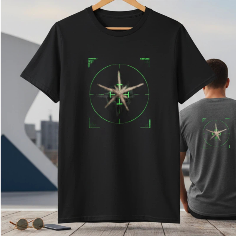TTgarment Oem UFFO Print on Fabric T-shirt Clothing UFO010