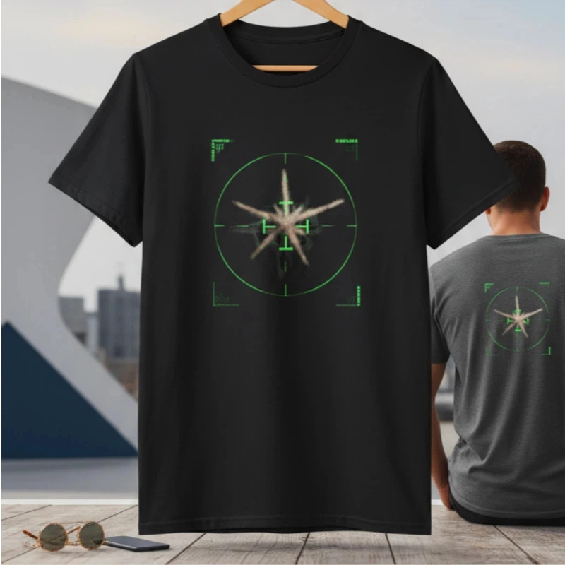 TTgarment Oem UFFO Print on Fabric T-shirt Clothing UFO010
