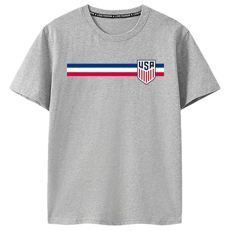 TTgarment Custom Football Print Short Sleeve T-Shirt  WCA004