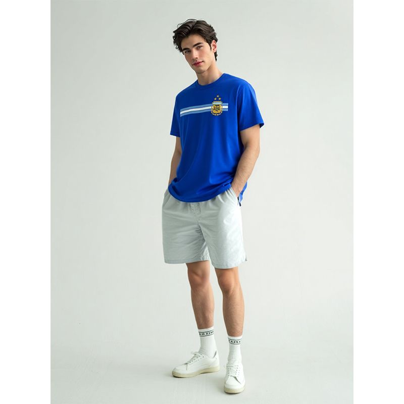 TTgarment Custom Football Print Short Sleeve T-Shirt  WCA004
