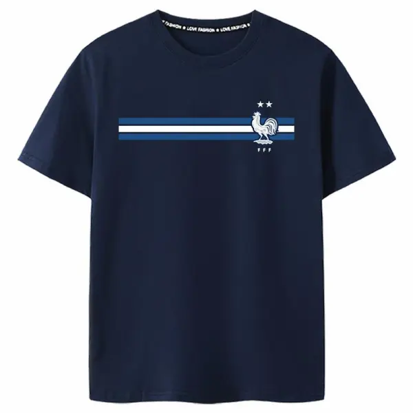 TTgarment Men's T-shirts Casual Short Sleeve Fan Streetwear Unisex Gym Sports Bapees WCA004-3