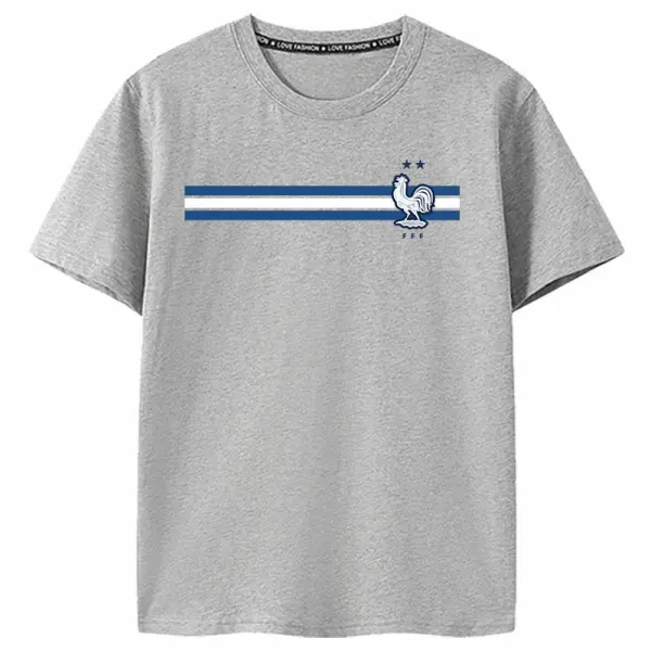 TTgarment Men's T-shirts Casual Short Sleeve Fan Streetwear Unisex Gym Sports Bapees WCA004-3