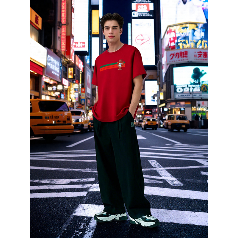 TTgarment Men's T-shirts Casual Short Sleeve Fan Streetwear WCA004-4