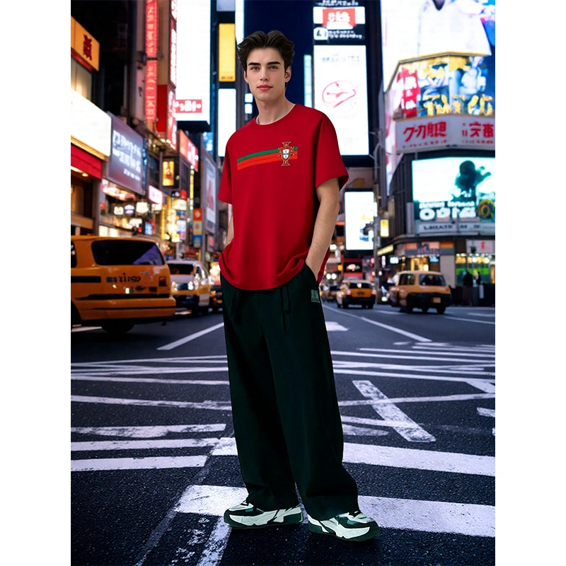 TTgarment Men's T-shirts Casual Short Sleeve Fan Streetwear WCA004-4