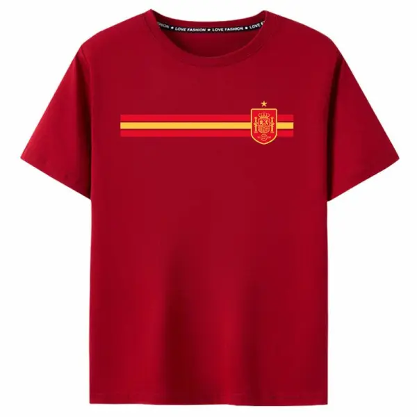 TTgarment Men's T-shirts Football Short Sleeve Fan Streetwear WCA004-5