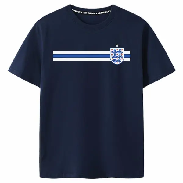 TTgarment Custom Logo Men's T-shirts Football Short Sleeve Fan  WCA004-6