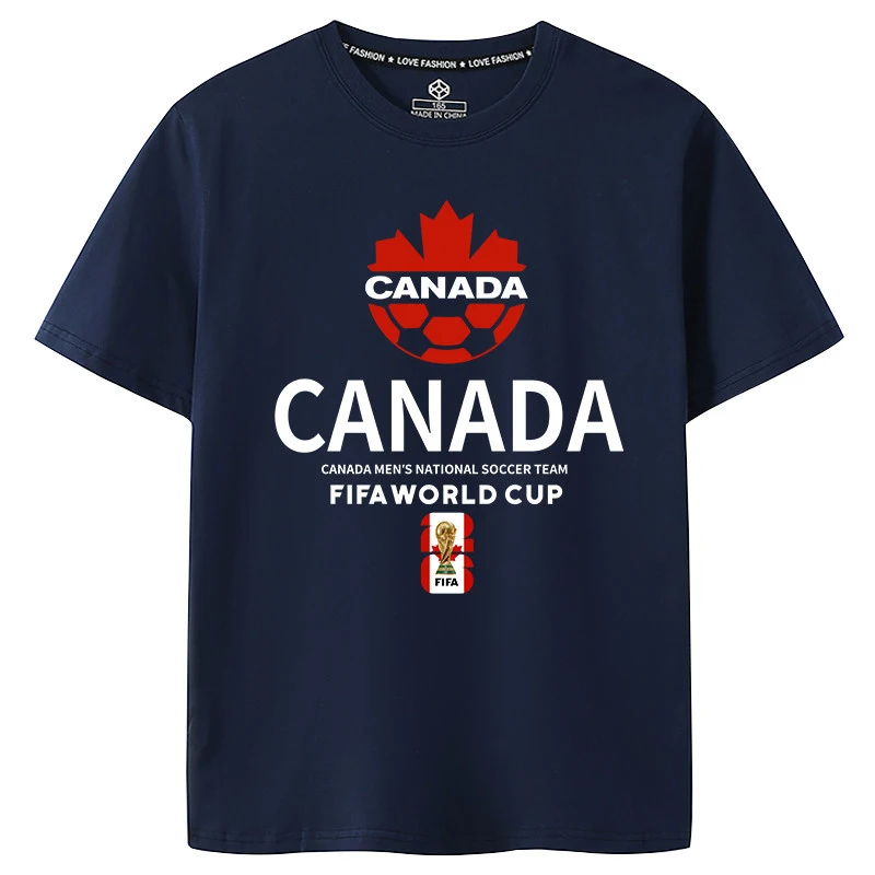 TTgarment Custom Logo Men's T-shirts Football Short Sleeve Fan  WCA004-6