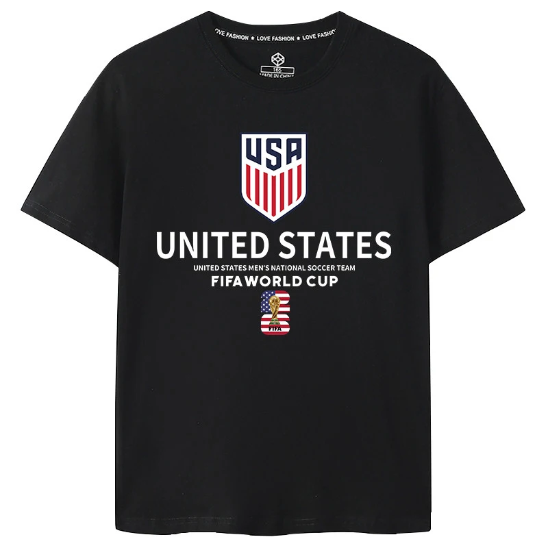 TTgarment Custom Logo Men's T-shirts Football Short Sleeve Fan  WCA004-6