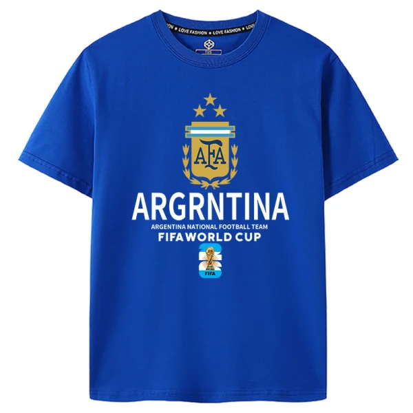 TTgarment Custom Logo Men's T-shirts Football Short Sleeve Fan  WCA004-6
