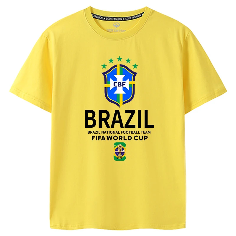 TTgarment Custom Logo Men's T-shirts Football Short Sleeve Fan  WCA004-6