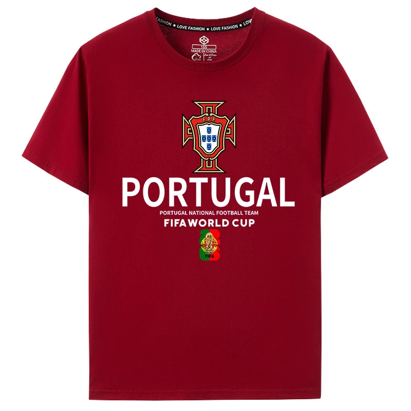 TTgarment Custom Logo Men's T-shirts Football Short Sleeve Fan  WCA004-6