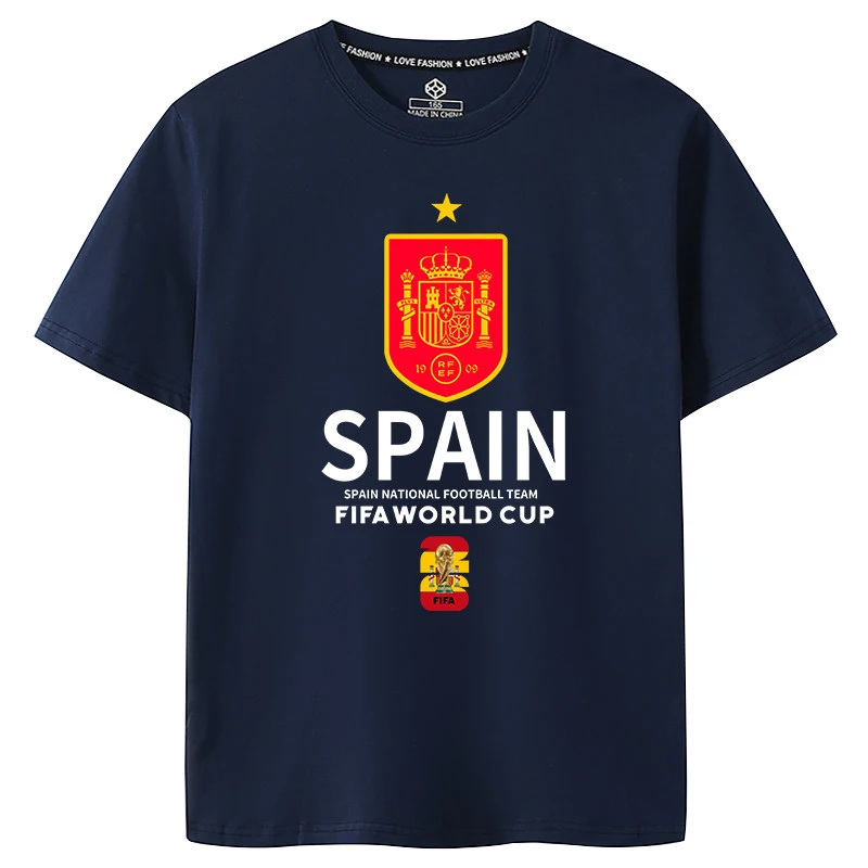 TTgarment Custom Logo Men's T-shirts Football Short Sleeve Fan  WCA004-6