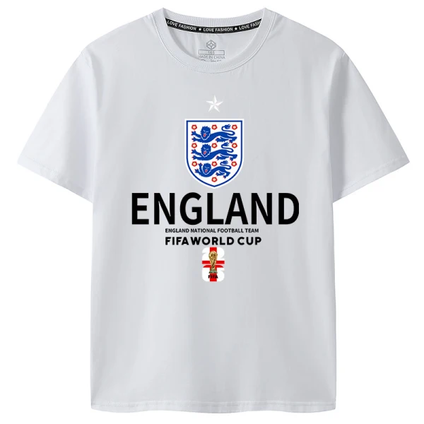 TTgarment Custom Logo Men's T-shirts Football Short Sleeve Fan  WCA004-6