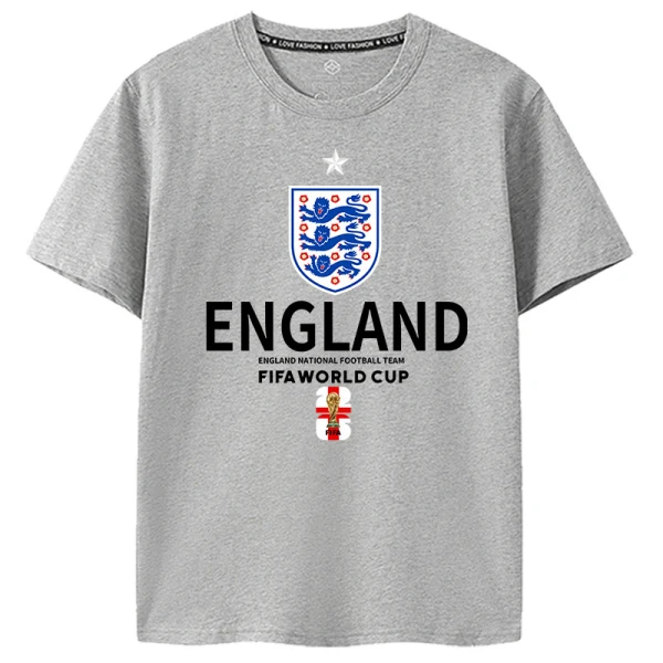 TTgarment Custom Logo Men's T-shirts Football Short Sleeve Fan  WCA004-6