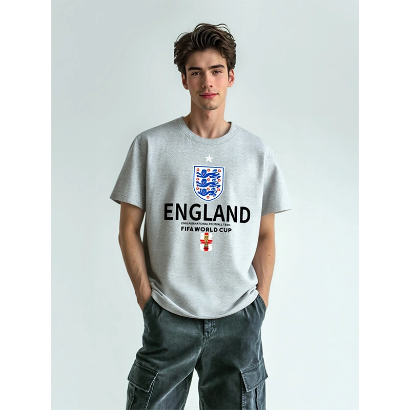 TTgarment Custom Logo Men's T-shirts Football Short Sleeve Fan  WCA004-6