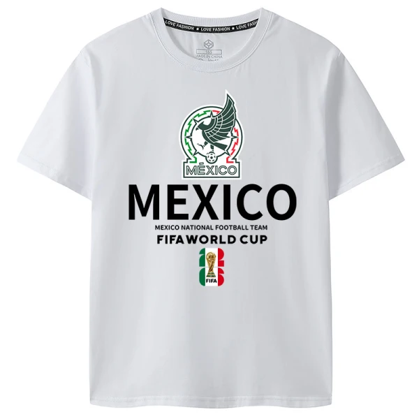 TTgarment Custom Logo Men's T-shirts Football Short Sleeve Fan  WCA004-6