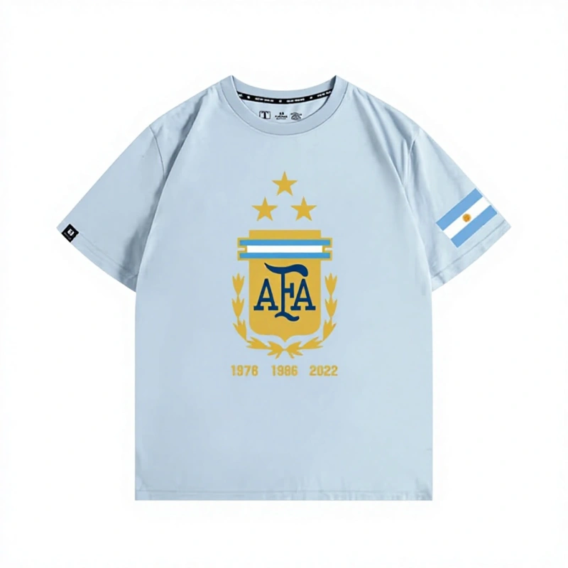 TTgarment All Custom Football Team for Triple for for Fan T-shirt Short Sleeve Unisex  WCA006