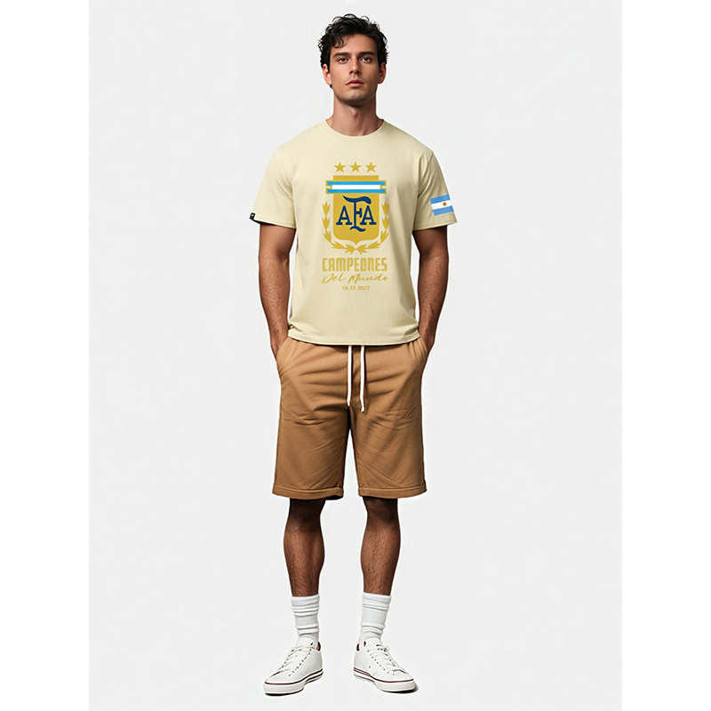 TTgarment All Custom Football Team for Triple for for Fan T-shirt Short Sleeve Unisex  WCA006