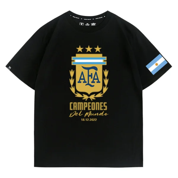 TTgarment All Custom Football Team for Triple for for Fan T-shirt Short Sleeve Unisex  WCA006