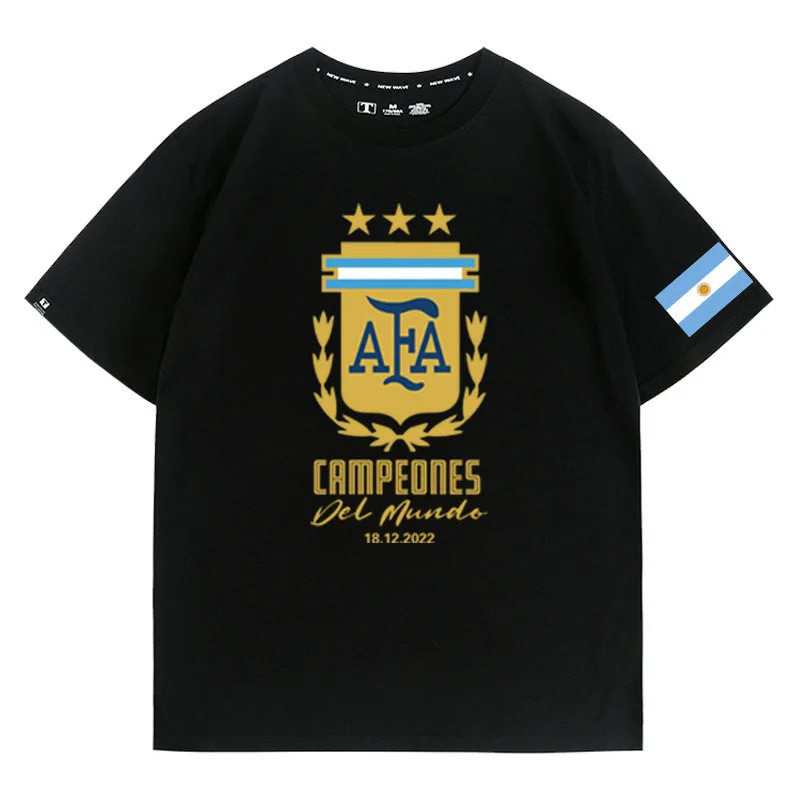 TTgarment All Custom Football Team for Triple for for Fan T-shirt Short Sleeve Unisex  WCA006