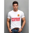 TTgarment Breathable Moisture Wicking Loose Fit O-Neck Short Sleeve Front Logo T-shirt WCA010