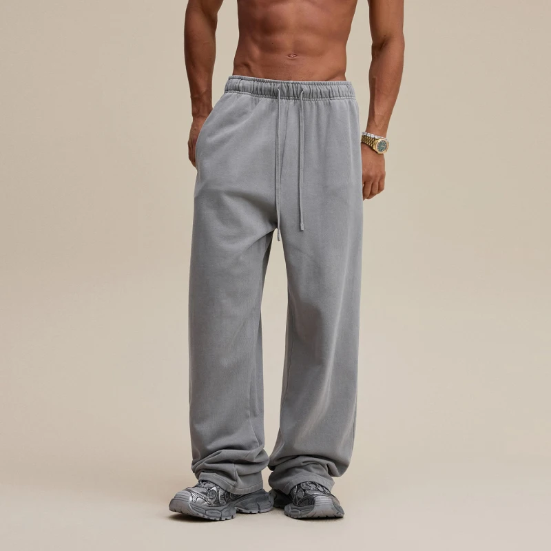 TTgarment Men's Heavyweight Straight Leg Sweatpants BGS003