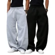 TTgarment Men's Cotton Drawstring Sweatpants Full Length  BGS002-1
