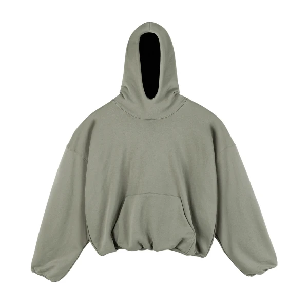 TTgarment Custom Green  Men's Baggy Hoodie Drop Shoulder Hoodies BGS008-1