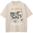 TTgarment Custom Made Washed Distressed 230g Oversized Graphic T-shirts GPT001