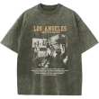 TTgarment Custom Made Washed Distressed 230g Oversized Graphic T-shirts GPT001