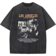 TTgarment Custom Made Washed Distressed 230g Oversized Graphic T-shirts GPT001
